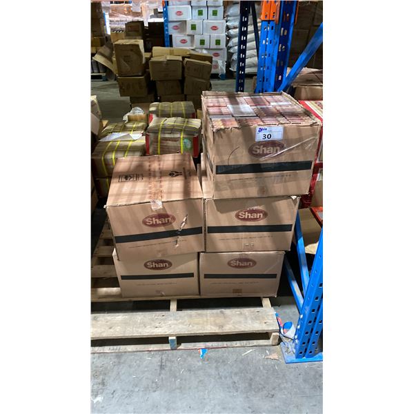 PALLET LOT OF SHAN SEEKH KABOB