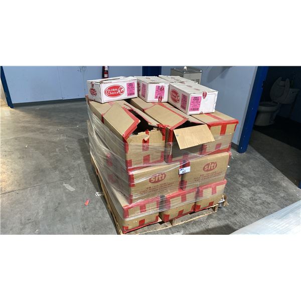 PALLET LOT OF GARLIC POWDER,