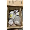 Image 4 : PALLET LOT OF 3 COMPARTMENT CONTAINERS AND HIMALAYAN SALT