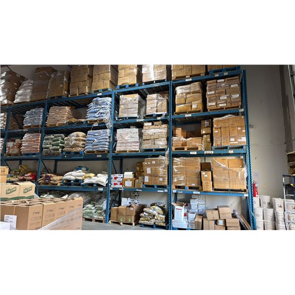 ALL PALLET RACKING IN THE BUILDING; BUYER MUST DISMANTLE ONCE WAREHOUSE IS CLEARED.