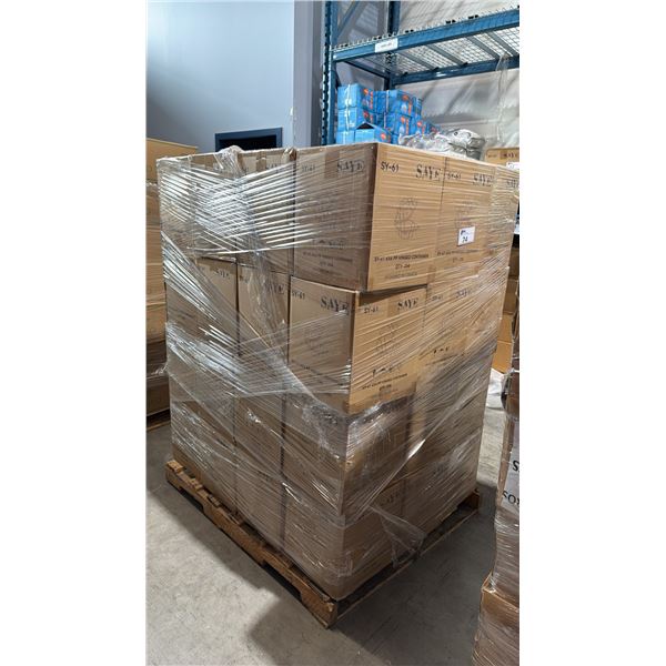 PALLET LOT OF SAYE HINGED TAKE OUT CONTAINERS