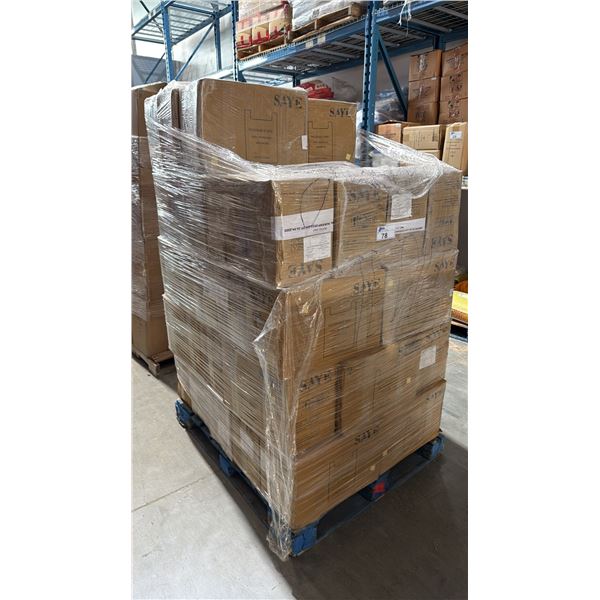 PALLET LOT OF SAYE NON-WOVEN REUSABLE BAGS