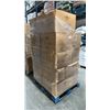 Image 1 : PALLET LOT OF 58 OZ. RECTANGULAR TAKE OUT CONTAINER WITH CLEAR LIDS