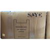 Image 2 : PALLET LOT OF SAYE NON-WOVEN REUSABLE BAGS