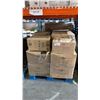 Image 1 : PALLET LOT OF HINGED LID 12 0Z TAKE OUT CONTAINERS AND SAYE 1000 ML COMPARTMENT CONTAINERS