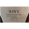 Image 5 : PALLET LOT OF HINGED LID 12 0Z TAKE OUT CONTAINERS AND SAYE 1000 ML COMPARTMENT CONTAINERS