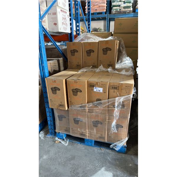 PALLET LOT OF PLASTIC DELI CONTAINERS WITH LIDS