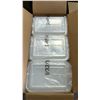 Image 3 : PALLET LOT OF RECTANGLE PLASTIC CONTAINERS AND ASSORTED OTHER ITEMS