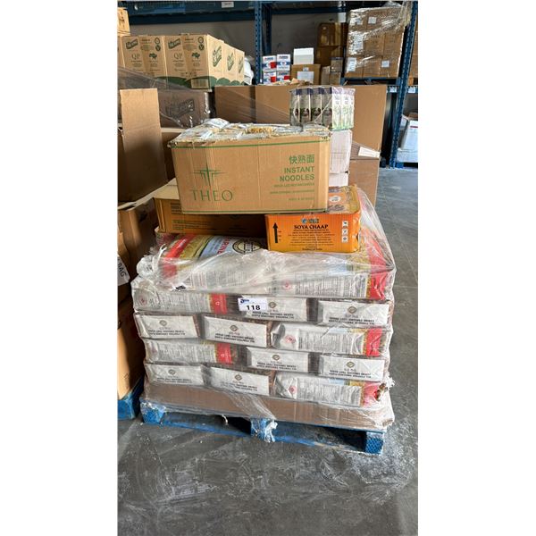 PALLET LOT OF PRAIRIE ORIGINAL FLOUR AND OTHER ITEMS