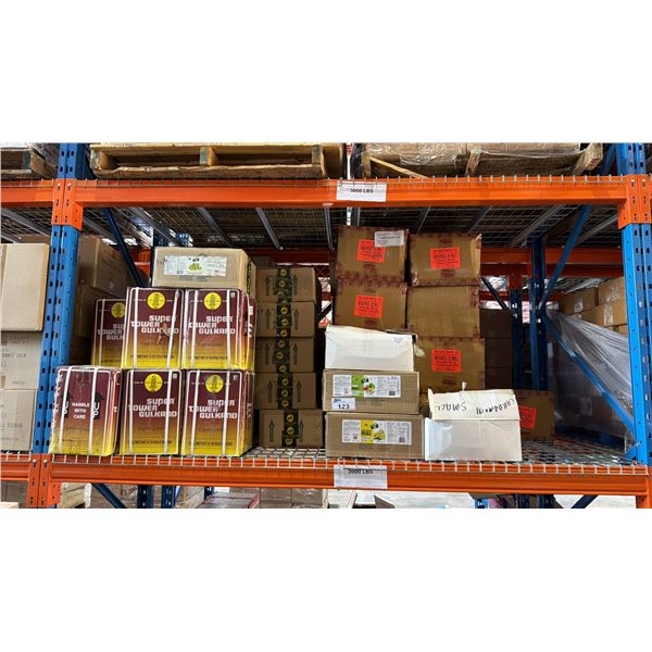 LOT OF ASSORTED INDIAN FOODS