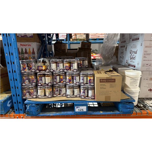 SHELF SPACE OF ASSORTED INDIAN FOOD INCLUDING PATAK'S ORIGINAL SPICE AND MORE