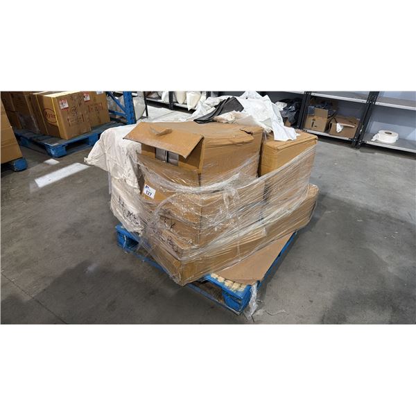 PALLET LOT OF PUFFED RICE AND MORE