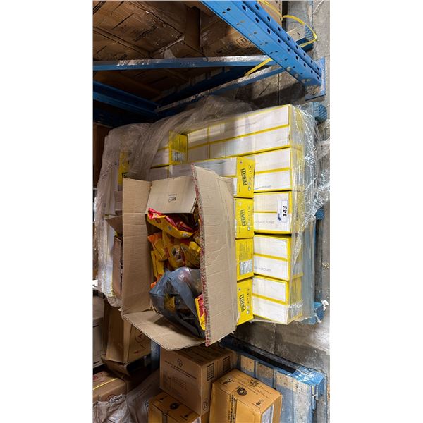 PALLET LOT OF FROOTI MANGO DRINK AND OTHER ITEMS
