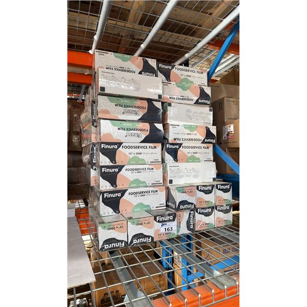 PALLET LOT OF FREEZER SAFE FOOD SERVICE FILM