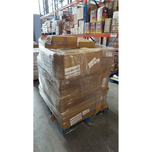 PALLET LOT OF RESTAURANT TAKE AWAY PAPER BAGS
