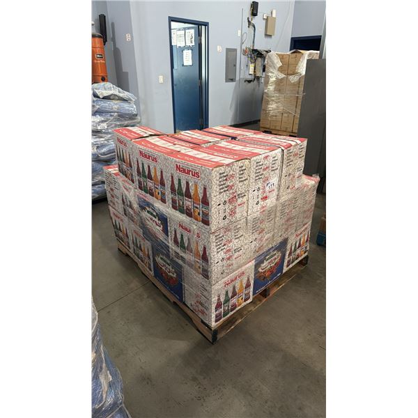 PALLET LOT OF NAURUS ASSORTED DRINKS