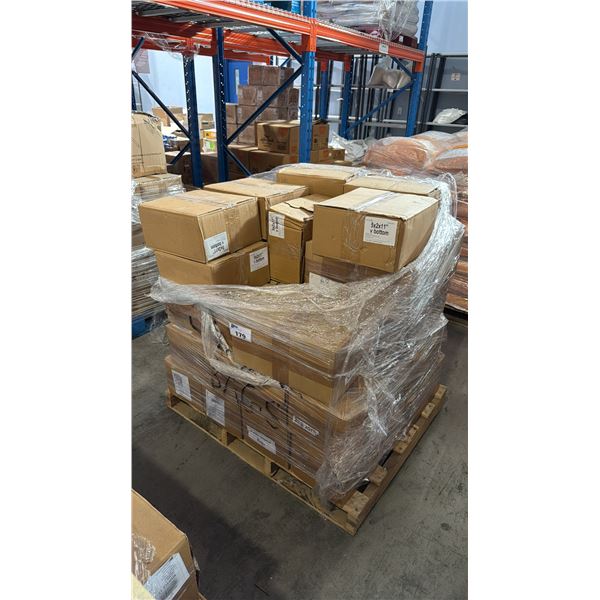 PALLET LOT OF RESTAURANT PAPER BAGS