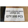 Image 2 : PALLET LOT OF PAPE LIQUOR BAGS