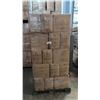 Image 1 : PALLET LOT OF THEO CUTTLERY SETS INC. KNIFE, FORK, SPOON, NAPKIN