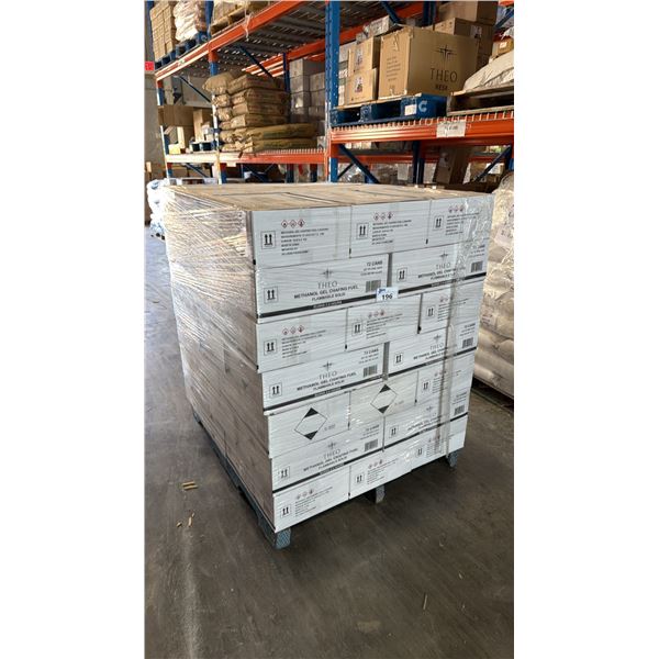 PALLET LOT OF THEO METHANOL GEL CHAFING FUEL CANS