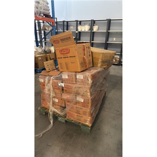 PALLET LOT OF ASSORTED INDIAN FOODS / GRAINS