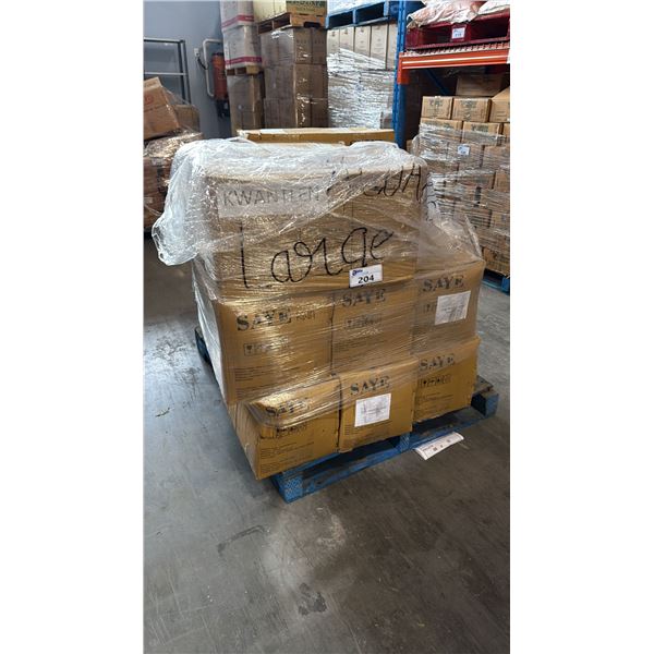 PALLET LOT OF SAYE REUSABLE NON-WOVEN BAGS