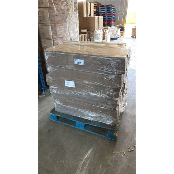 PALLET LOT OF 14" PLAIN WHITE PIZZA BOXES