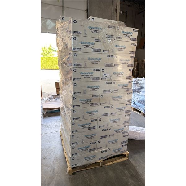 PALLET LOT OF SNOWSOFT DELUXE BATHROOM TISSURE