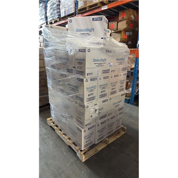 PALLET LOT OF SNOWSOFT DELUXE BATHROOM TISSURE