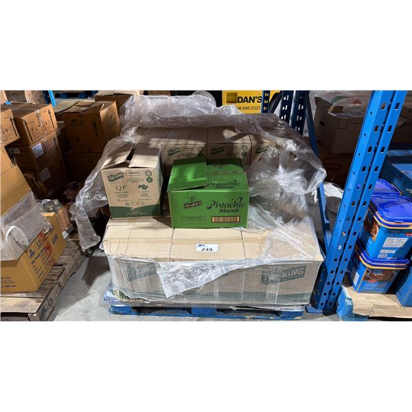 PALLET LOT OF ASSORTED RESTAURANT PRODUCT