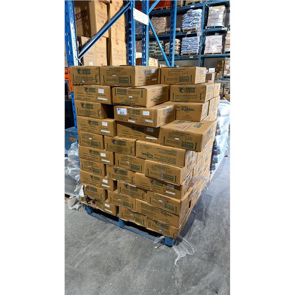 PALLET LOT OF GREEN OCEAN ROASTED EGG PLANT PURREE