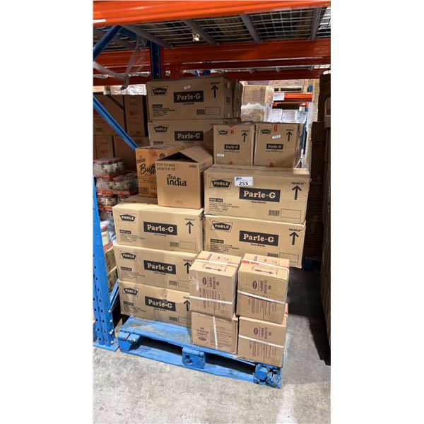 PALLET LOT OF PARLE-G GLUCCO BISCUITS