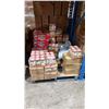 Image 1 : PALLET LOT OF ASSORTED INDIAN FOODS / GRAINS
