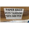 Image 2 : PALLET LOT OF PAPER BAGS