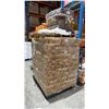 Image 1 : PALLET LOT OF BAIGAN BHARTA AND CARDBOARD BOXES