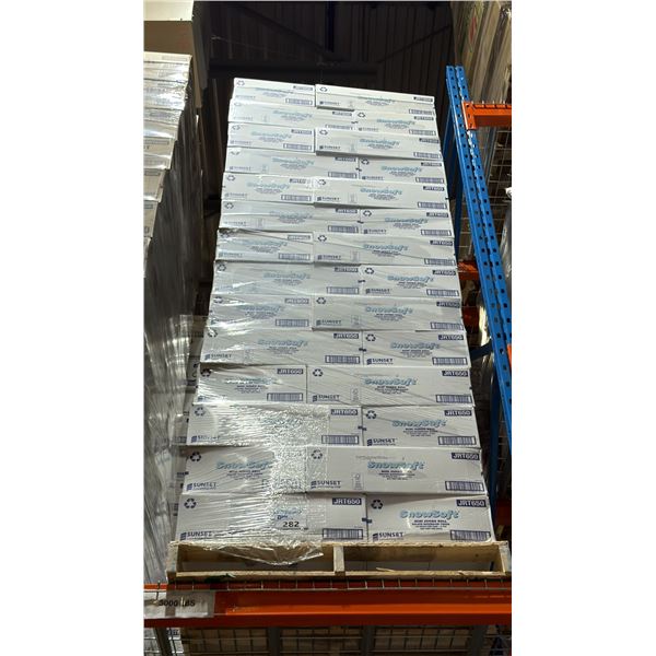 PALLET OF SNOWSOFT DELUXE BATHROOM TISSUE