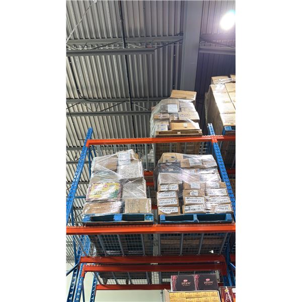 SHELF SPACE OF ASSORTED INDIAN FOODS / GRAINS