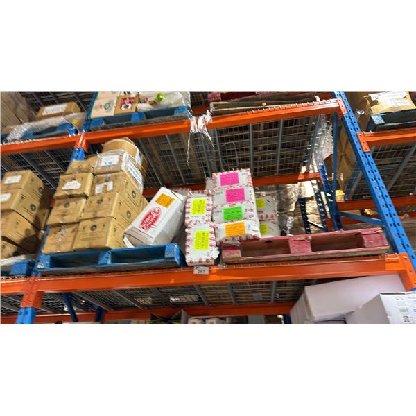 SHELF SPACE OF ASSORTED INDIAN FOODS / GRAINS