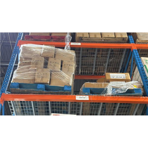 SHELF SPACE OF ASSORTED INDIAN FOODS / GRAINS