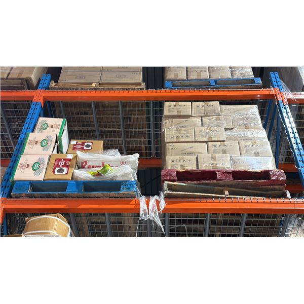 SHELF SPACE OF ASSORTED INDIAN FOODS / GRAINS