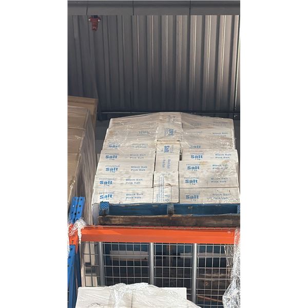PALLET LOT OF BLACK / PINK SALT