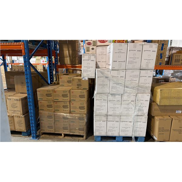SHELF SPACE OF HINGED CONTAINERS AND DELI CONTAINERS
