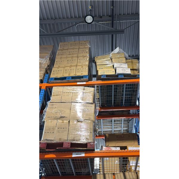 PALLET LOT OF THEO PLASTIC CONTAINERS