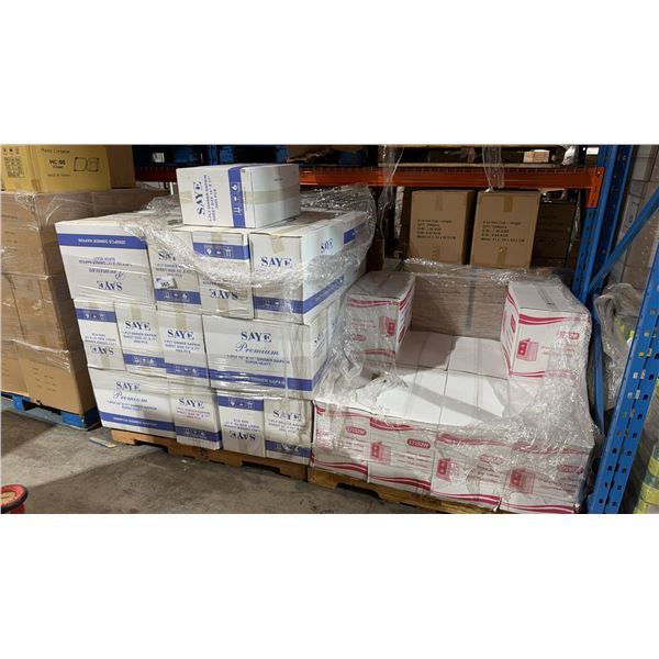 PALLET LOT OF ASSORTED RESTAURANT PRODUCT