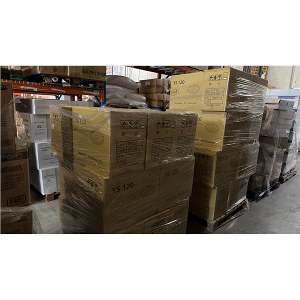 2 PALLETS OF ASSORTED RESTAURANT CONTAINERS