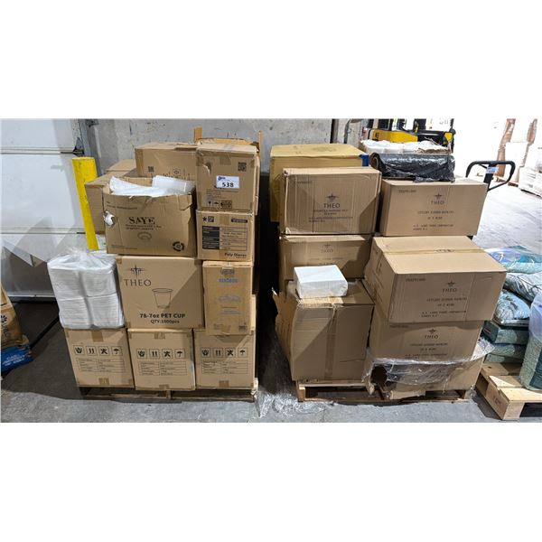 2 PALLETS OF ASSORTED FOOD PRODUCT