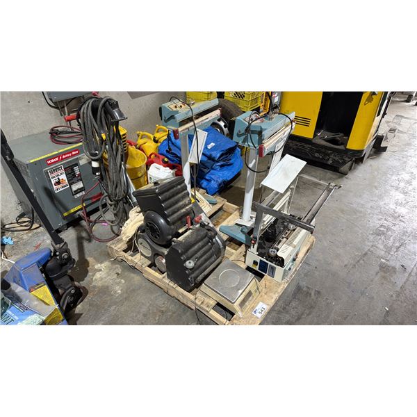 LOT OF WAREHOUSE SUPPLIES