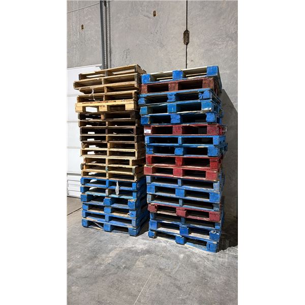 LOT OF PALLETS