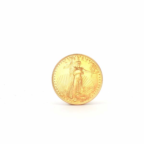 1999 1/10 Fine Gold $5 American Gold Eagle Coin