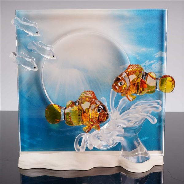 Swarovski 2005 Annual Edition Wonders of the Sea Harmony Crystal Sculpture